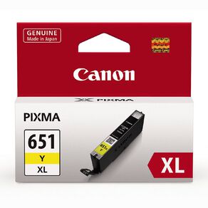 Canon Ink CLI651XL Yellow (750 Pages)
