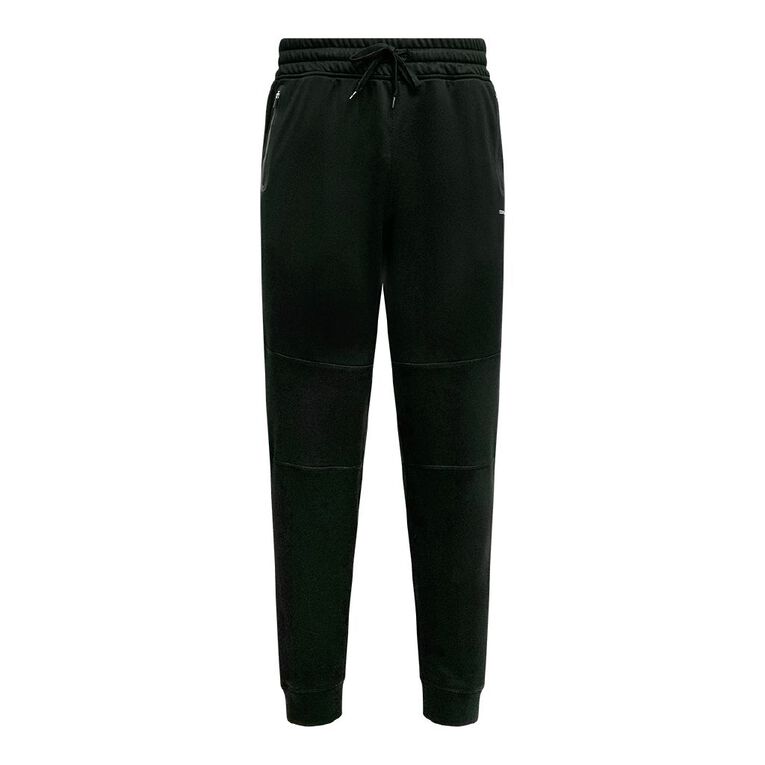 Active Intent Men's Panel Pants, Black, hi-res