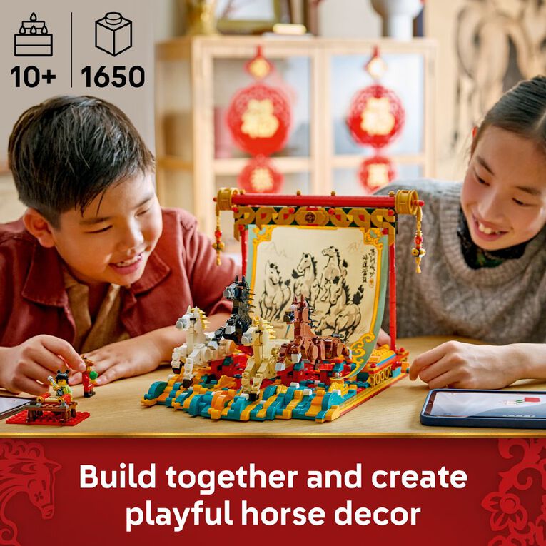 LEGO Chinese Festivals Spring Galloping Horses 80119, , hi-res