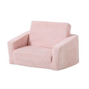 Living & Co Kids Flip Sofa Cord Pink