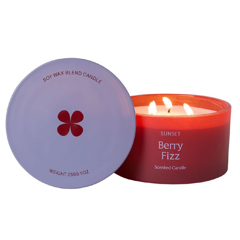 Living & Co Sunset Scented Candle 9oz, , hi-res