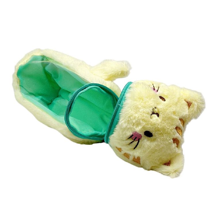 Uniti Kids Playful Simplicity Fluffy Cat Pencil Case, , hi-res