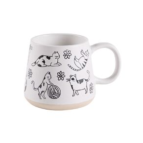 Living & Co You are the Cats Meow Mug Ivory