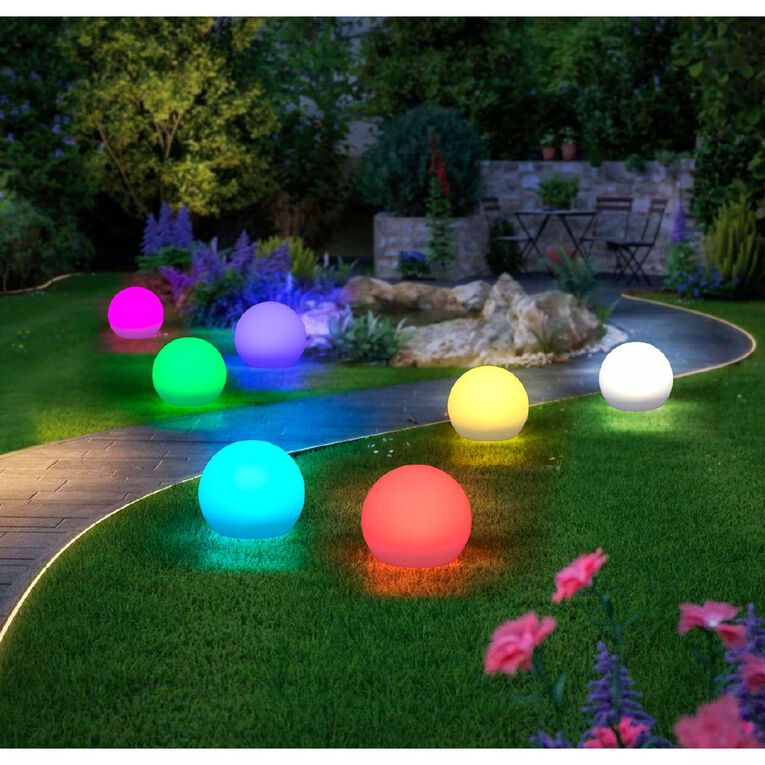 Kiwi Garden Solar Ball Light, , hi-res