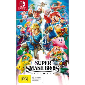 Nintendo Switch Super Smash Bros Ultimate