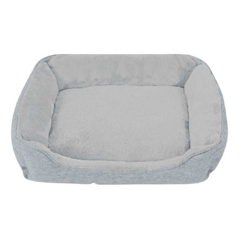 Petzone Grey Rectangular Bed XL, , hi-res