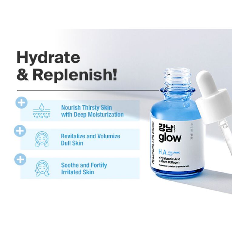 Gangnam Glow Hyaluronic Acid Serum K-Beauty, , hi-res