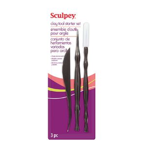 Sculpey Clay Tool Starter Set Black