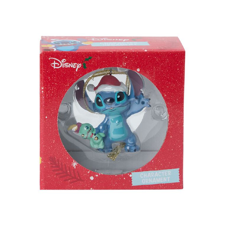 Stitch 3D Christmas Tree Decoration Blue, , hi-res