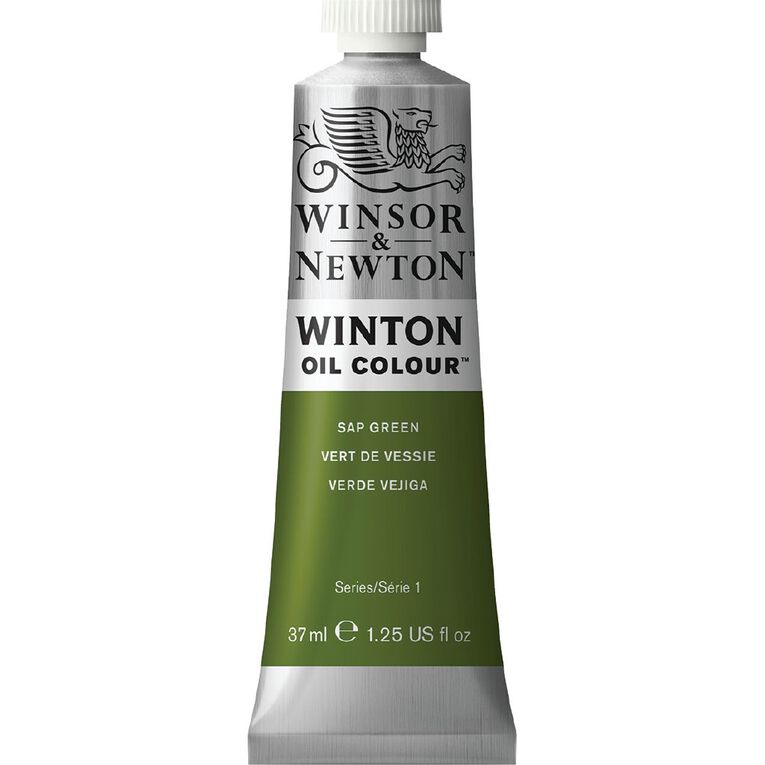 Winsor & Newton Winton Oil Paint 37ml Sap Green Mid, , hi-res