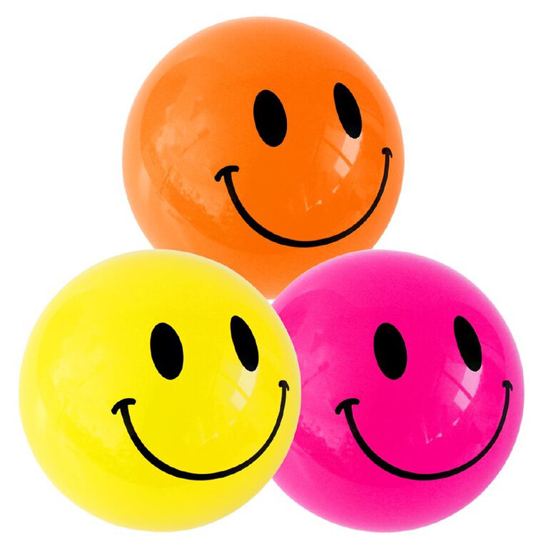 Avaro Play Ball Smiley Face Assorted, , hi-res