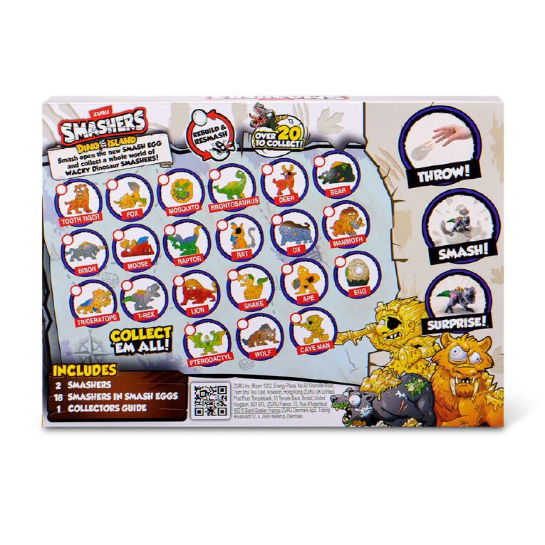 Zuru Smashers Dino Island Smash Eggs, , hi-res