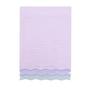 Uniti Stationery Boho Waves Layered Notebook
