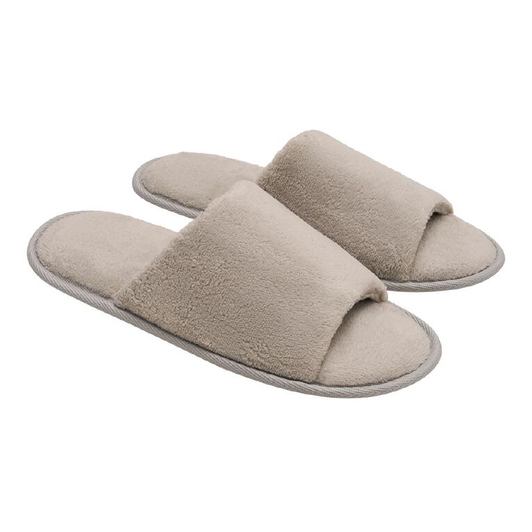 H&H Women's Essential Strap Slippers, Grey Light, hi-res