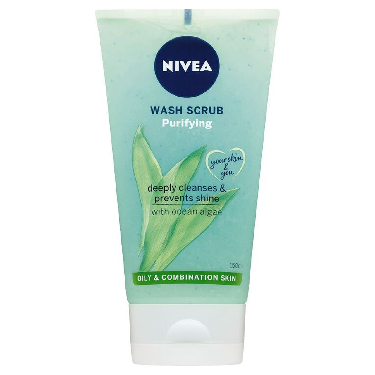 Nivea Daily Essentials 2-in-1 Wash & Scrub 150ml, , hi-res