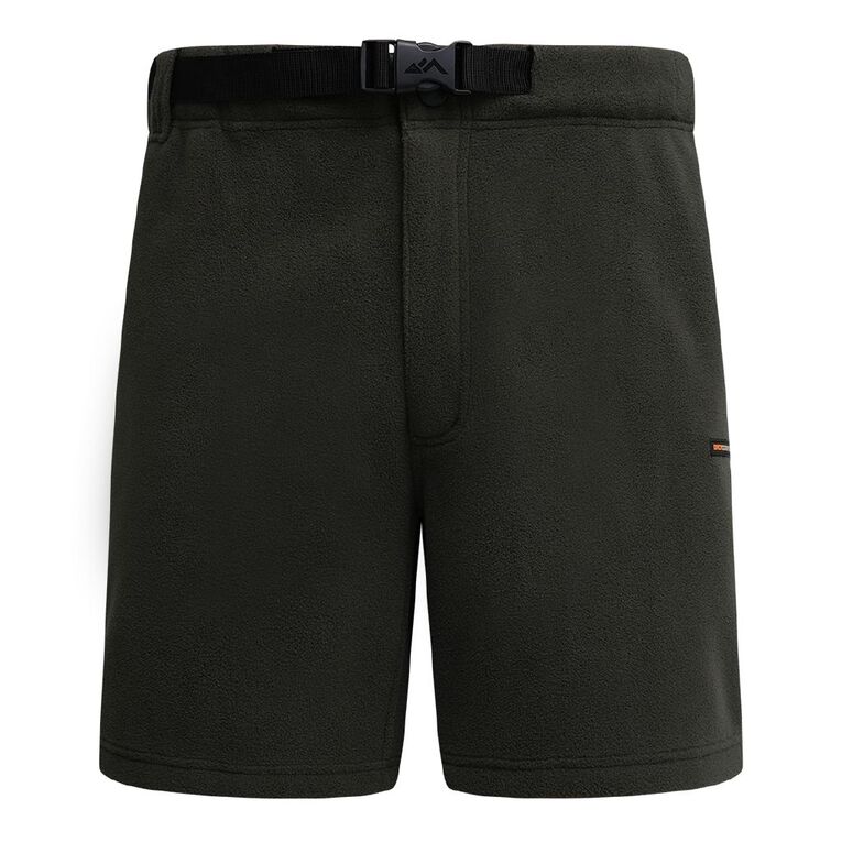 Back Country Adults' Bonded Fleece Shorts, Green Dark, hi-res