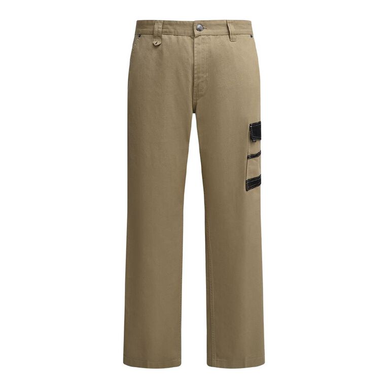 Rivet Men's Utility Pants, Khaki, hi-res