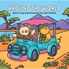 Around The World Cute & Cosy Colouring Book