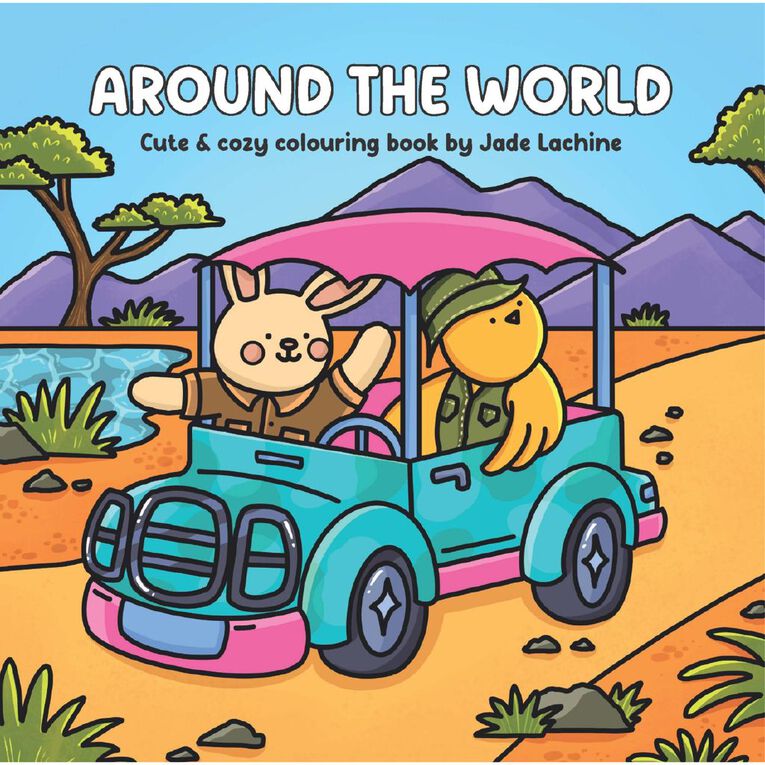 Around The World Cute & Cosy Colouring Book, , hi-res