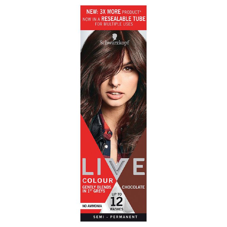 Schwarzkopf Live Colour Hair Colour Chocolate XL, , hi-res