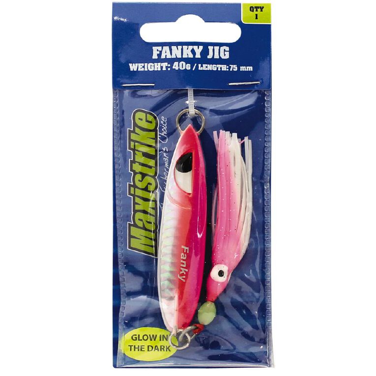 Maxistrike Maxistrike Fanky Jig 40g - Assorted Colours, , hi-res