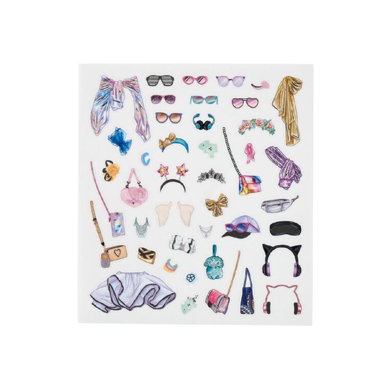 Artwrap Top Model Dress Me Up Party Multi-Coloured, , hi-res