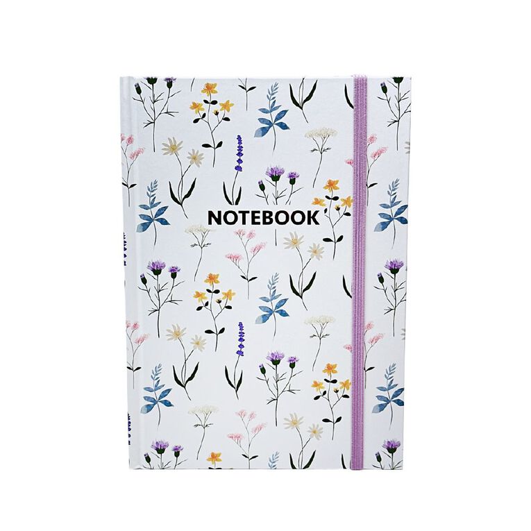 Uniti Stationery Country Calling Flowers A5 Casebound Notebook, , hi-res