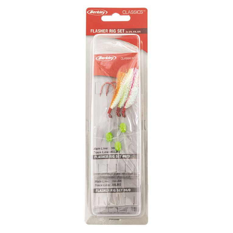 Berkley Fishing Rigs Flasher Set 6 Piece, , hi-res