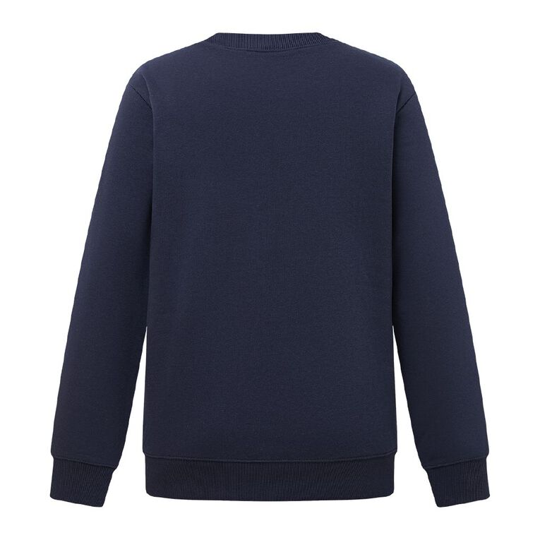 H&H Women's Classic Crew Sweatshirt, Navy, hi-res