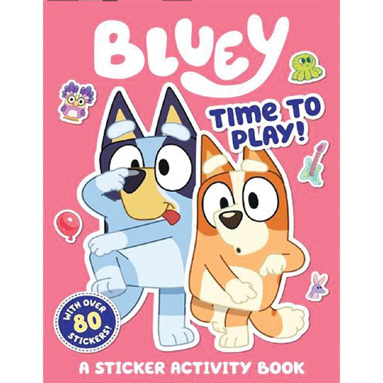 Bluey: Time to Play! Sticker Activity Book, , hi-res