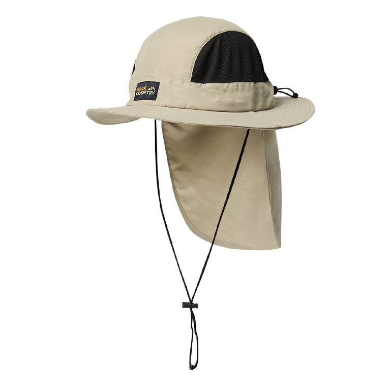 Back Country Adults' Panel Legionnaire Hat, Tan, hi-res