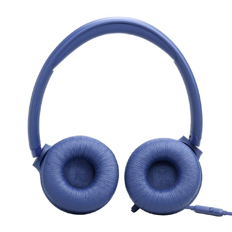 JBL JBL Tune 530 Wired 3.5Mm On-Ear Headphones - Blue, , hi-res