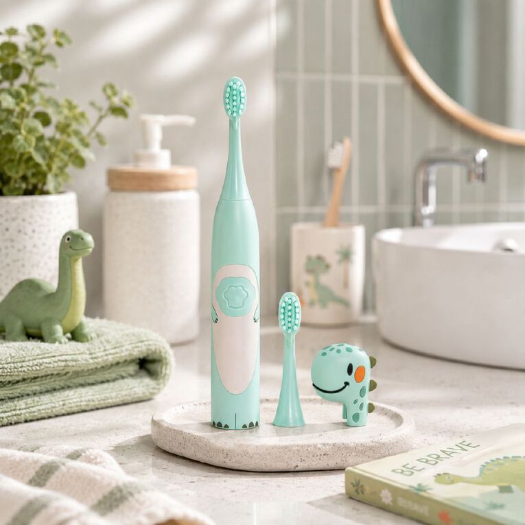 Sonic Kids Toothbrush Dinosaur, , hi-res