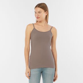 H&H Women's Essential Stretch Shelf Bra Cami