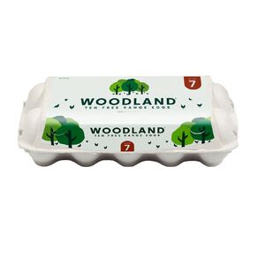 Woodland Free Range Grade 7 Eggs 10 Pack