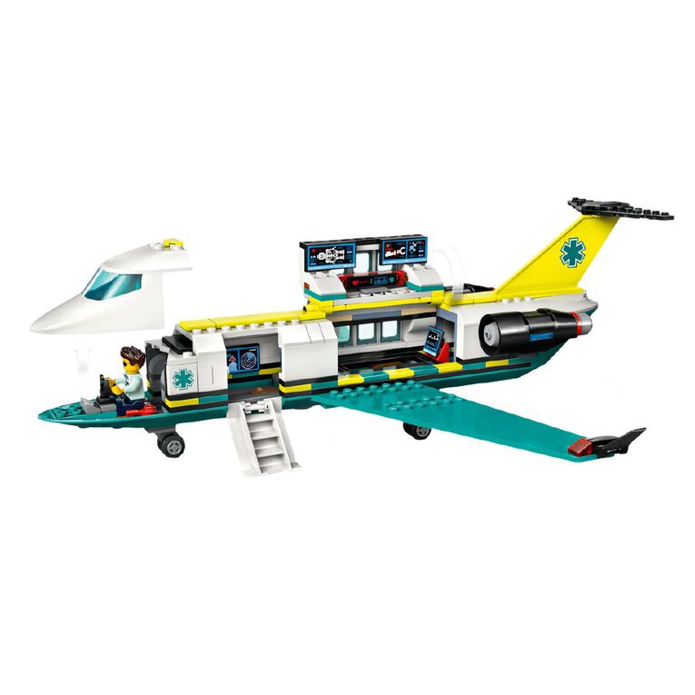 LEGO CITY Emergency Air Ambulance Airplane 60465, , hi-res
