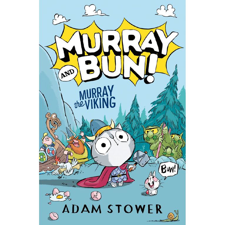 Murray & Bun 1 Murray The Viking by Adam Stower, , hi-res