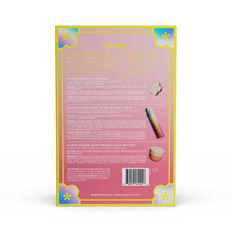 Daise Sugar Cookie Body Trio Full Body Routine Set, , hi-res