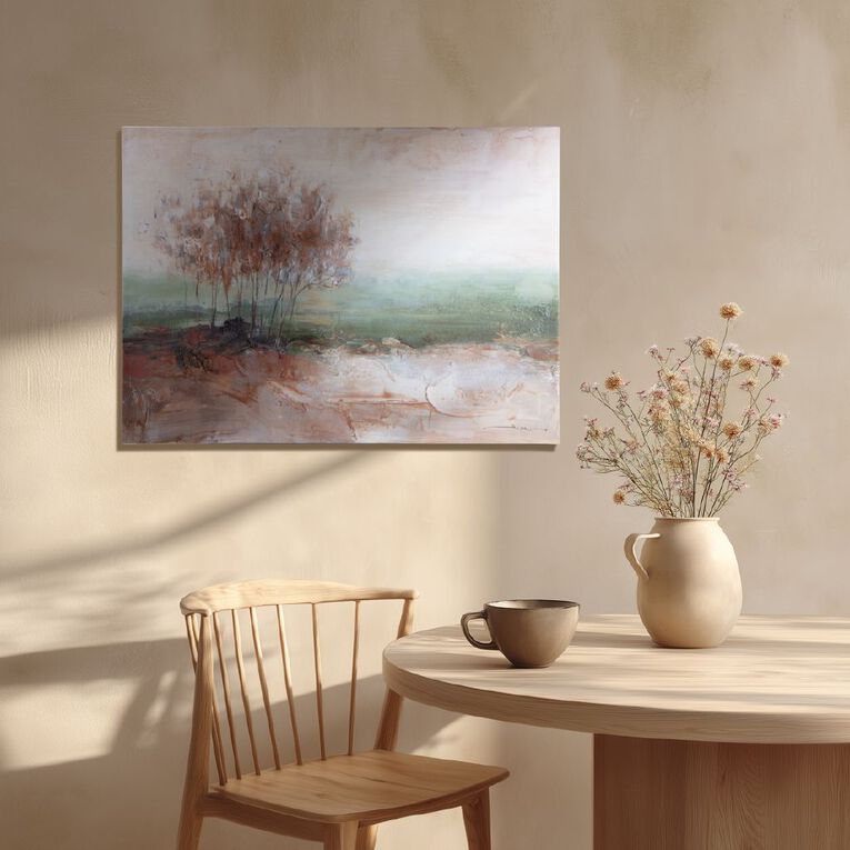 Happy Frames Wall Art Canvas Trees at Dusk 97x70cm, , hi-res