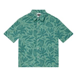 Young Original Short Sleeve Linen Blend Shirt