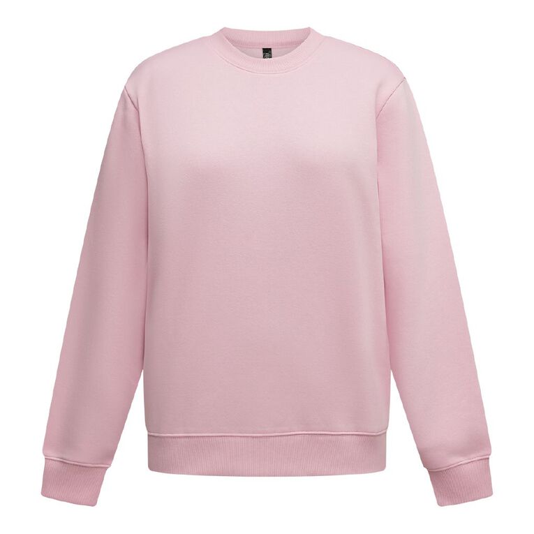H&H Women's Classic Crew Sweatshirt, Pink Light, hi-res