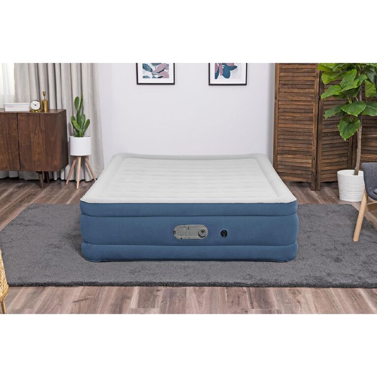 Bestway Alwayz Aire Air Mattress With Built in Dual Air Pump Queen, , hi-res