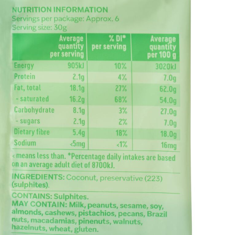 Market Kitchen Desiccated Coconut 200g, , hi-res