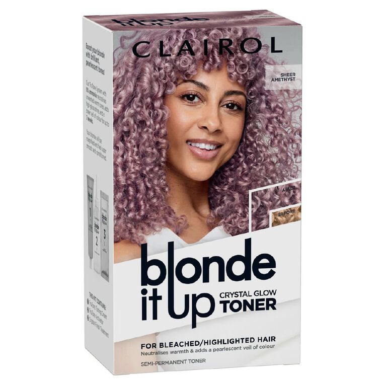 Clairol Blonde It Up Crystal Toners Sheer Amethyst, , hi-res