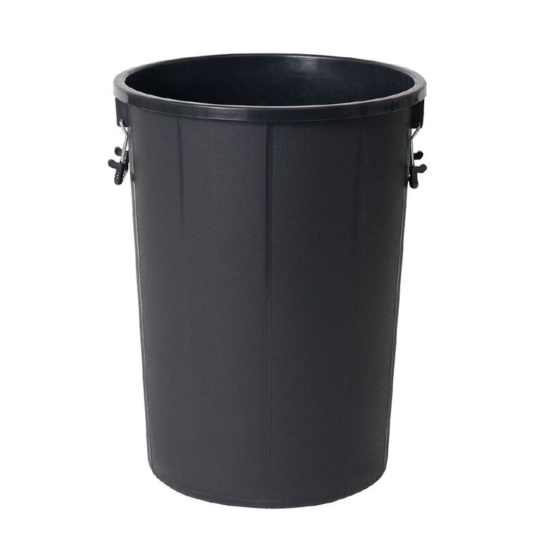 Living & Co Heavy Duty Bin 71L Black, , hi-res