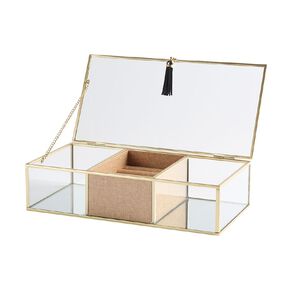 Living & Co Glass Jewellery Box Large