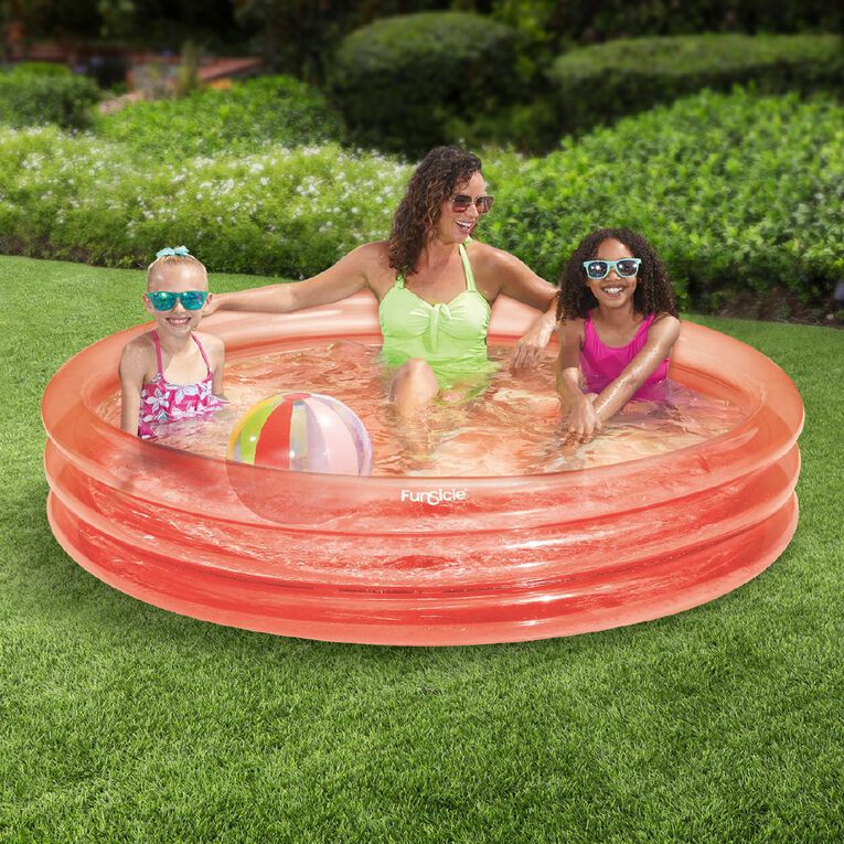 Funsicle Color Fun Pool Blooming Pink 5.4 Foot, , hi-res