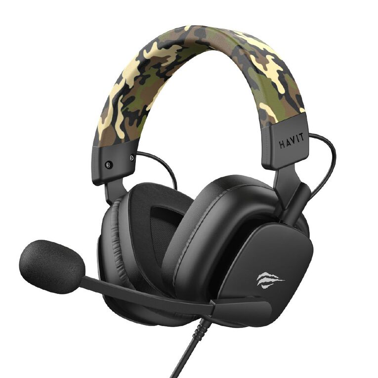Gamenote 40mm Headset Camo H248U, , hi-res