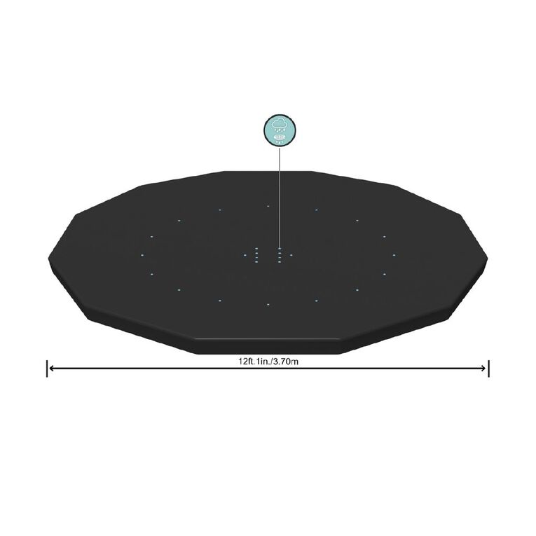 Bestway Fast Set Pool Cover 3.66M 12ft, , hi-res