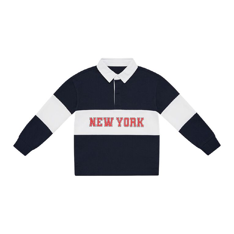 Young Original Polo shirt, Blue Dark, hi-res